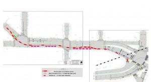 The motorized assault, diagrammed.